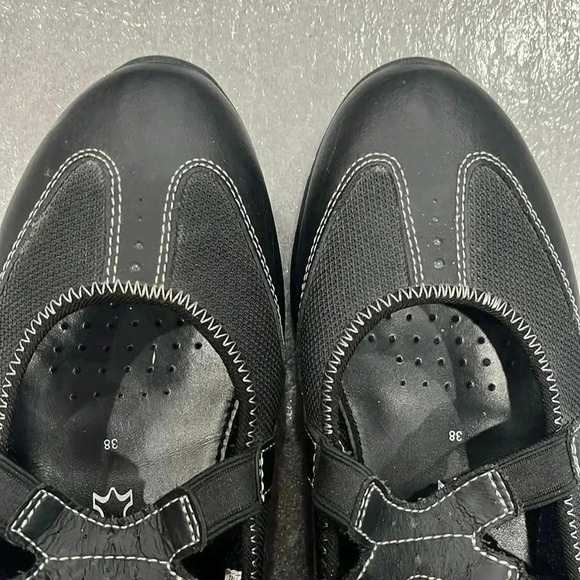 [8]Geox  Respira Freccia Bal Women shoes in black Balleriana slipper - Picture 2 of 10